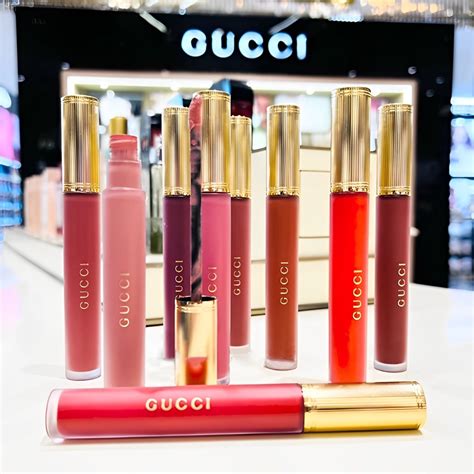 skitted on her face and lip gucci|gucci matte lipstick.